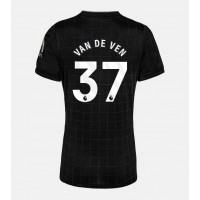 Stroje piłkarskie Tottenham Hotspur Micky van de Ven #37 Koszulka Wyjazdowej dla damskie 2025-26 Krótki Rękaw